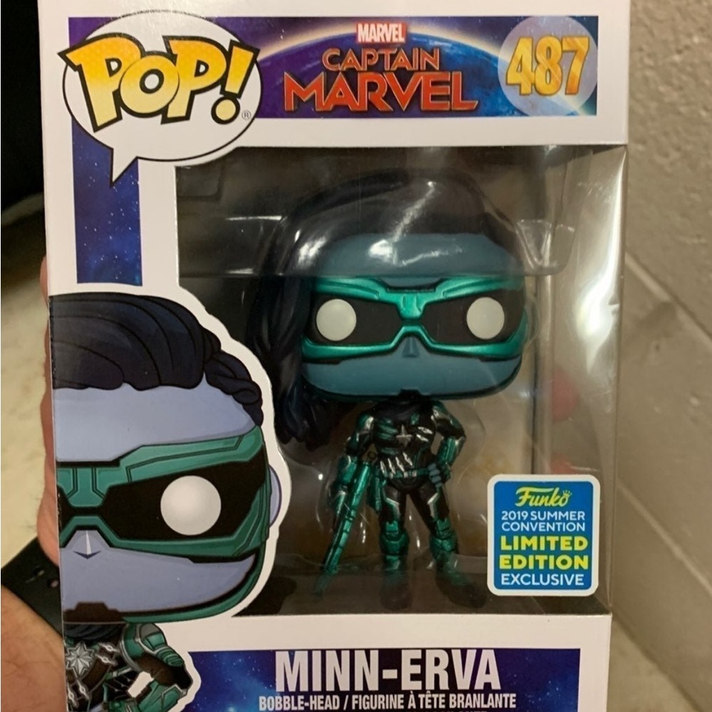 Funko Pop! Captain Marvel Minn-Erva Figure